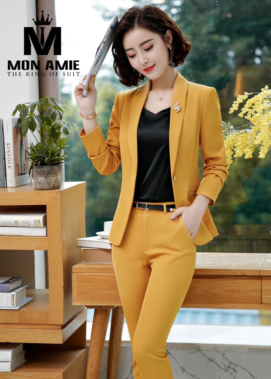 Sunflower Business Suit With Trousers 